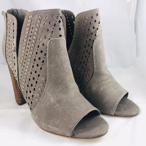 Carlos Santana Libbie Ankle Boots Chunky Heel Sz 8